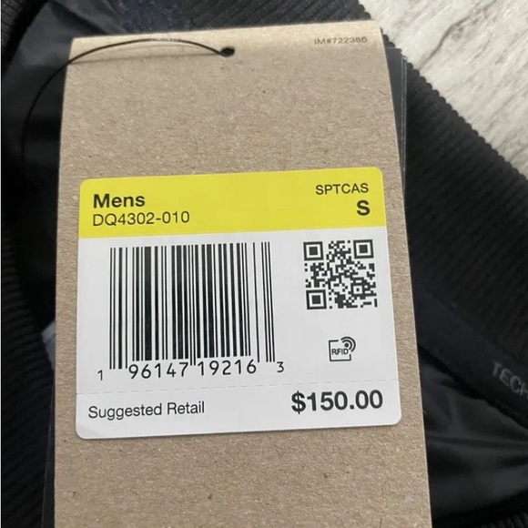 Nike Tech Pack Pullover Adult Large Black Solid Therma-Fit Puffer - Picture 5 of 6